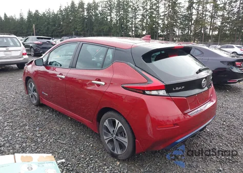 2018 Nissan Leaf Sv из США, поврежденный, VIN 1N4AZ1CPXJC306640